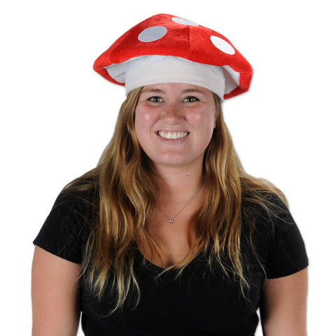 Plush Mushroom Hat
