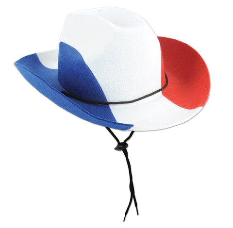 Patriotic Felt Cowboy Hat
