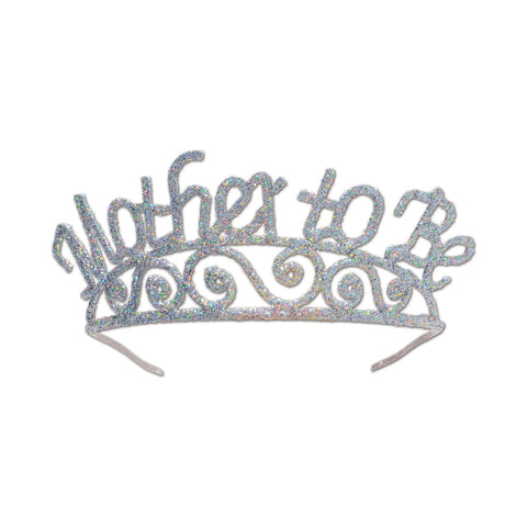Glittered Metal Mother To Be Tiara