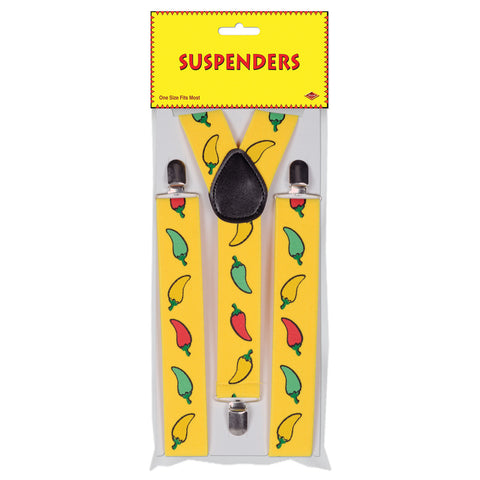 Chili Pepper Suspenders