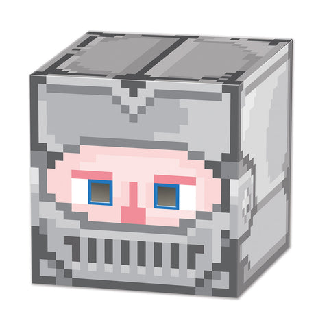 Knight 8-Bit Box Head, Size 9" x 9"