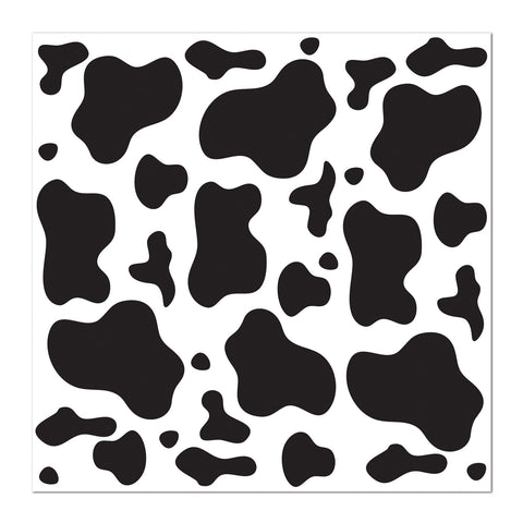 Cow Print Bandana, Size 22" x 22"