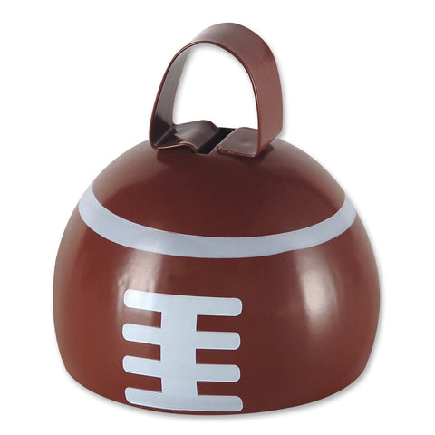 Football Cowbell, Size 3¼"