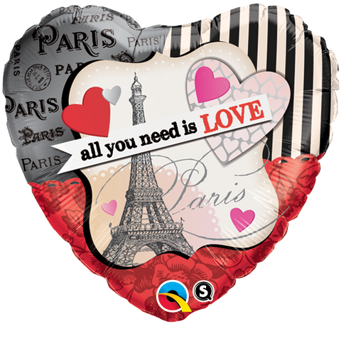 18" Corazon, All You Need is Love, Paris