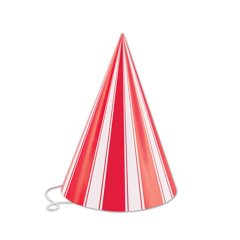 Striped Cone Hat, Size 6½"