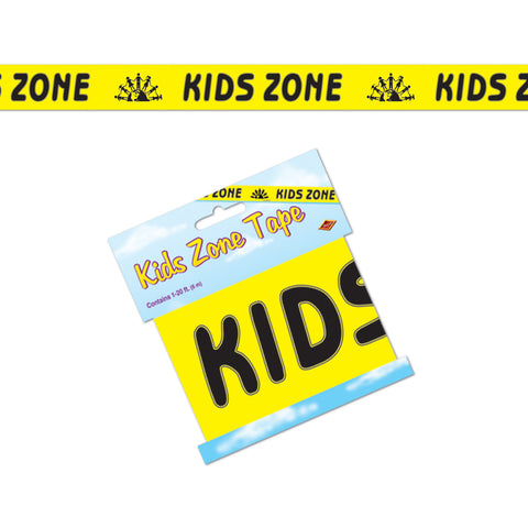 Kids Zone Party Tape, Size 3" x 20'