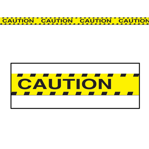 Caution Party Tape, Size 3" x 20'