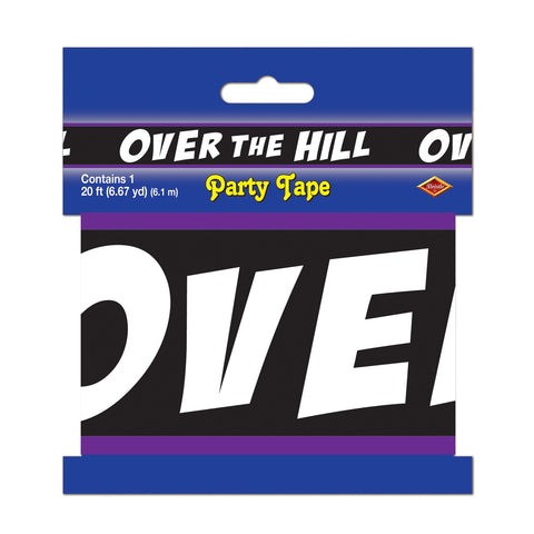 Over The Hill Party Tape, Size 3" x 20'