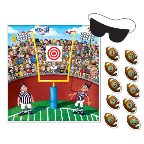 Pin The Ball Football Game, Size 18½" x 17¼"
