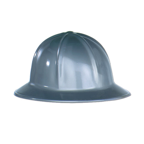 Gray Plastic Construction Helmet