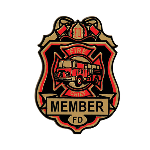 Fire Chief Badges, Size 2¾"