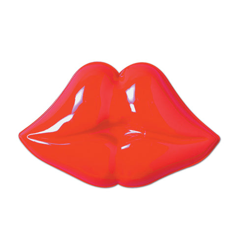 Plastic  Hot Lips , Size 16" x 10"
