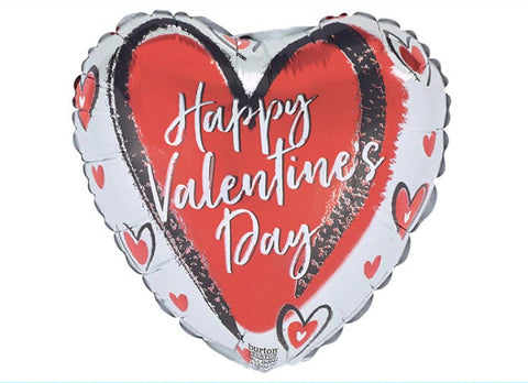 9” Corazón, San Valentin, Diseño Love Is All Valentines Day