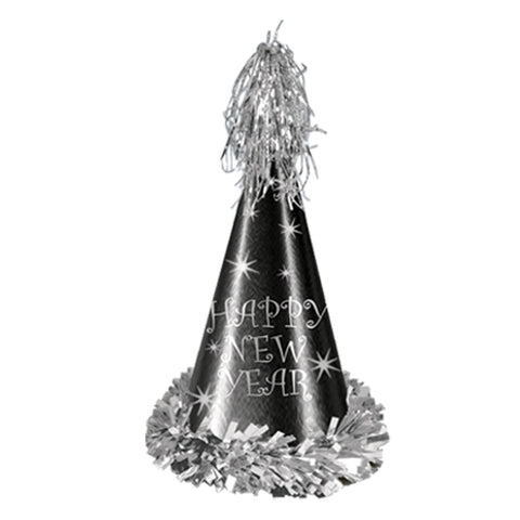 Silver Reflections Party Hat, Size 12½"