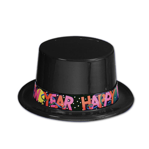 Black New Year Topper