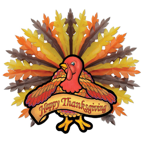Thanksgiving Turkey Hanging Decoration, Size 31"