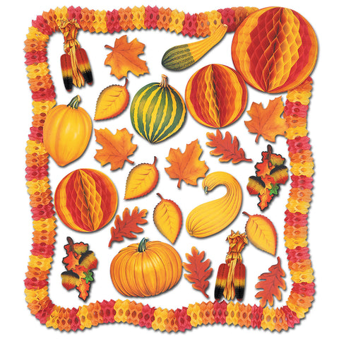 Fall Decorating Kit - 28 Pcs