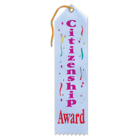 Citizenship Award Ribbon, Size 2" x 8"