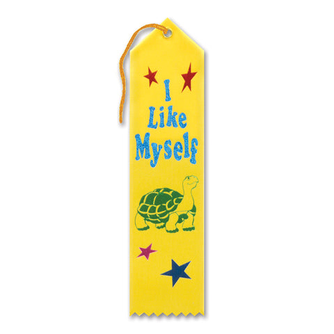 I Like Myself Award Ribbon, Size 2" x 8"