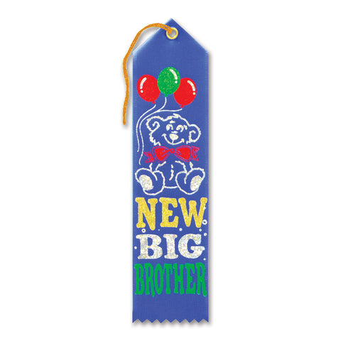New Big Brother Award Ribbon, Size 2" x 8"