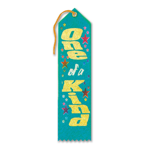 One Of A Kind Award Ribbon, Size 2" x 8"