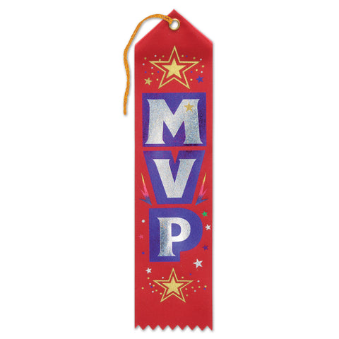 MVP Award Ribbon, Size 2" x 8"
