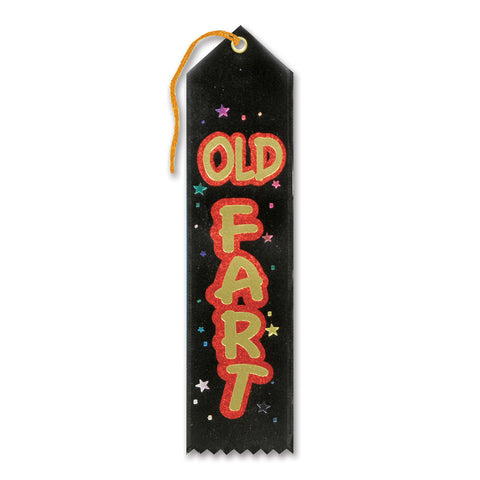 Old Fart Award Ribbon, Size 2" x 8"