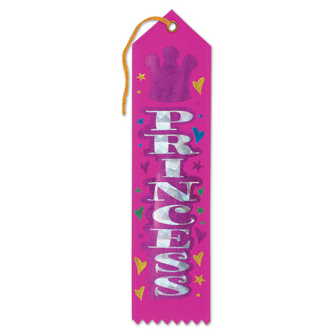 Princess Award Ribbon, Size 2" x 8"