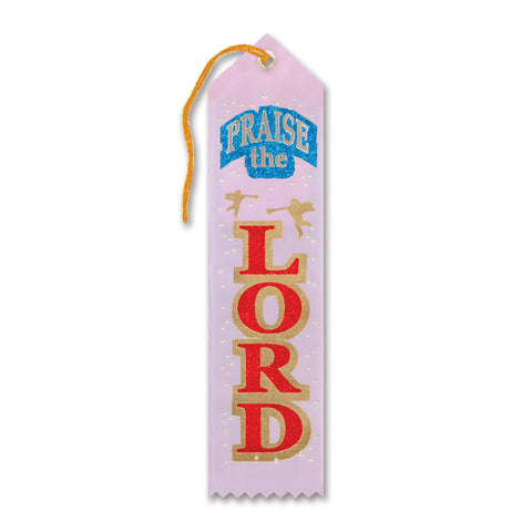 Praise The Lord Ribbon, Size 2" x 8"