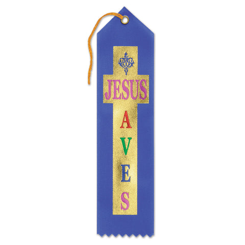 Jesus Saves Ribbon, Size 2" x 8"