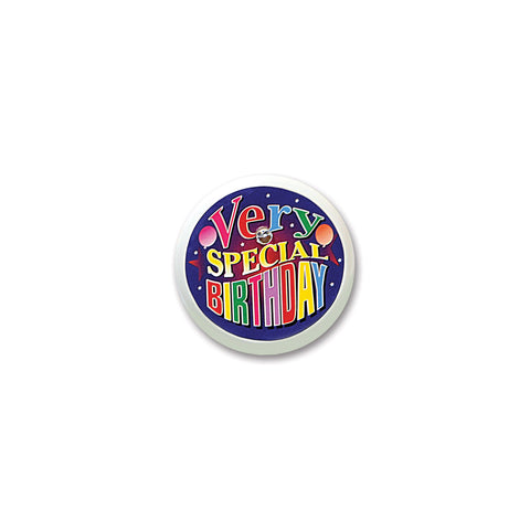 Very Special Birthday Blinking Button, Size 2"