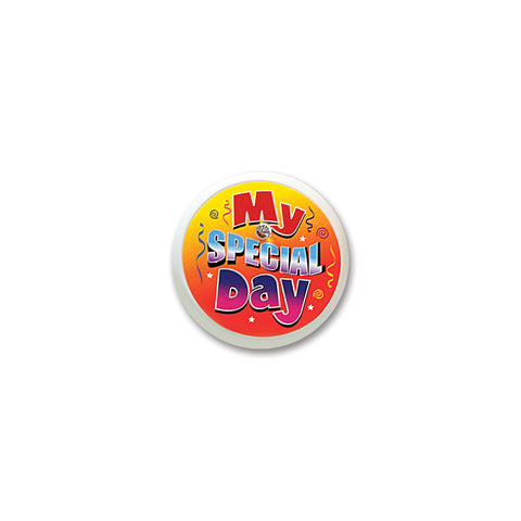My Special Day Blinking Button, Size 2"