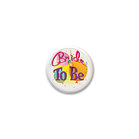 Bride To Be Blinking Button, Size 2"