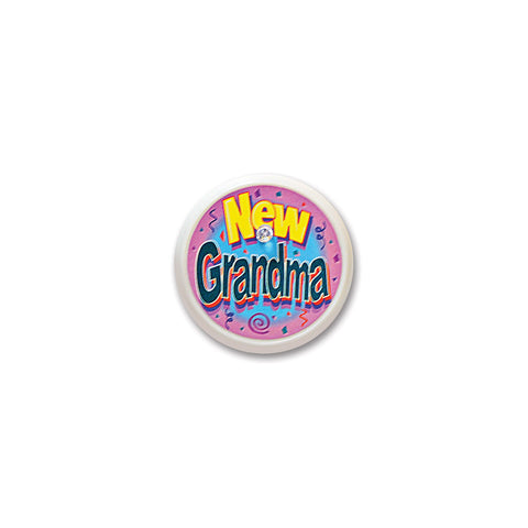 New Grandma Blinking Button, Size 2"