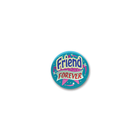 Friend Forever Satin Button, Size 2"