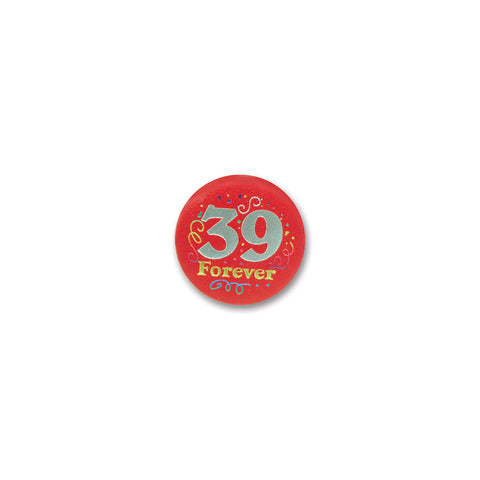 39 Forever Satin Button, Size 2"