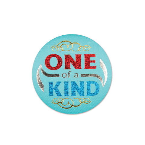 One Of A Kind Satin Button, Size 2"