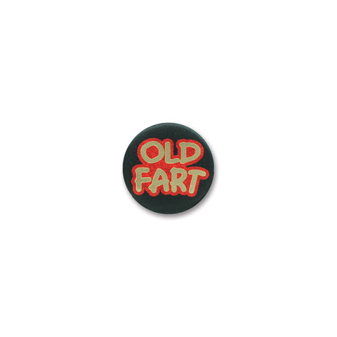 Old Fart Satin Button, Size 2"