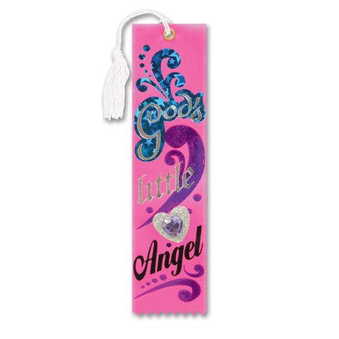 God's Little Angel Jeweled Bookmark, Size 2" x 7¾"