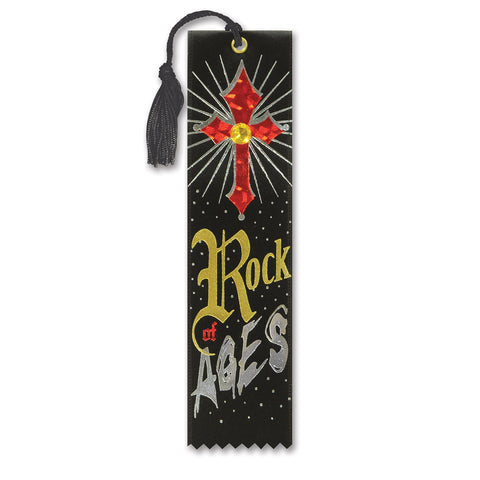 Rock Of Ages Jeweled Bookmark, Size 2" x 7¾"