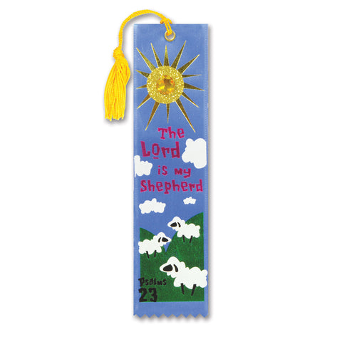 The Lord Is My Shepherd Jeweled Bookmark, Size 2" x 7¾"