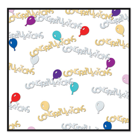 Congrats & Balloons Confetti
