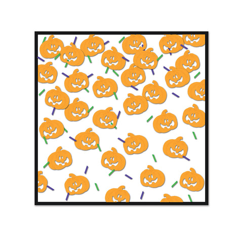 Pumpkin Face Confetti