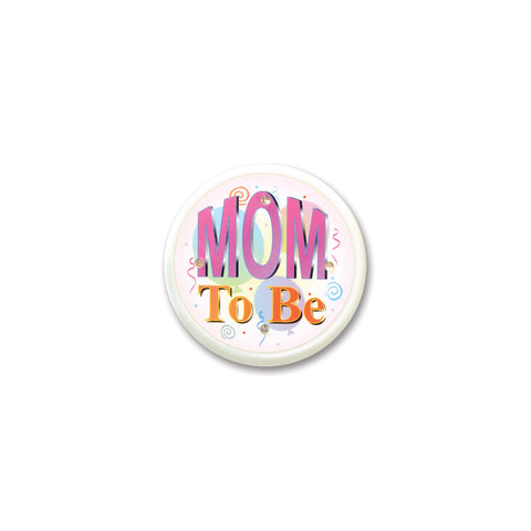 Mom To Be Flashing Button, Size 2½"