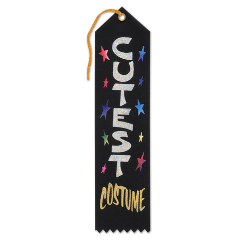 Cutest Costume Award Ribbon, Size 2" x 8"