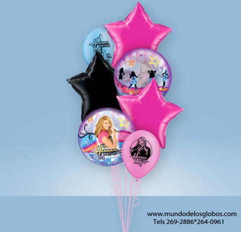 Bouquet de Hannah Montana con Estrellas de Colores