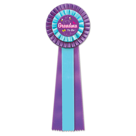 Grandma To Be Deluxe Rosette, Size 4½" x 13½"