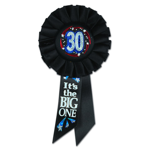30 It's The Big One Rosette, Size 3¼" x 6½"
