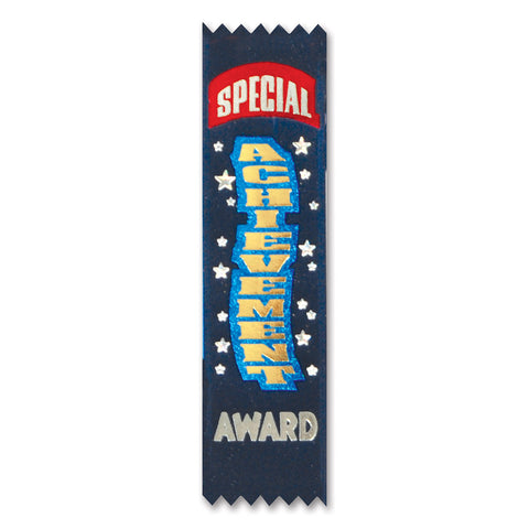 Special Achievement Value Pack Cinta de Premio, Size 1½" x 6¼"