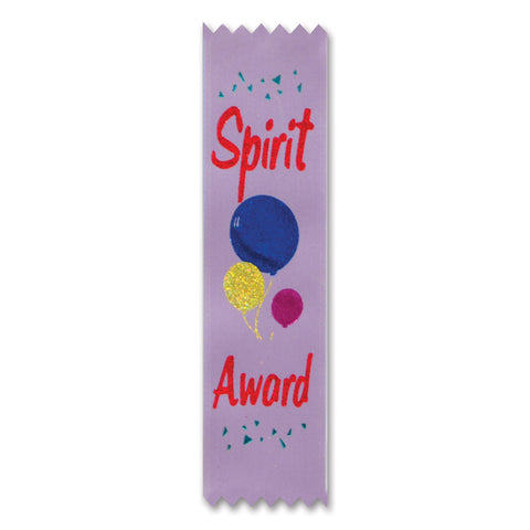 Spirit Award Value Pack Cinta de Premio, Size 1½" x 6¼"